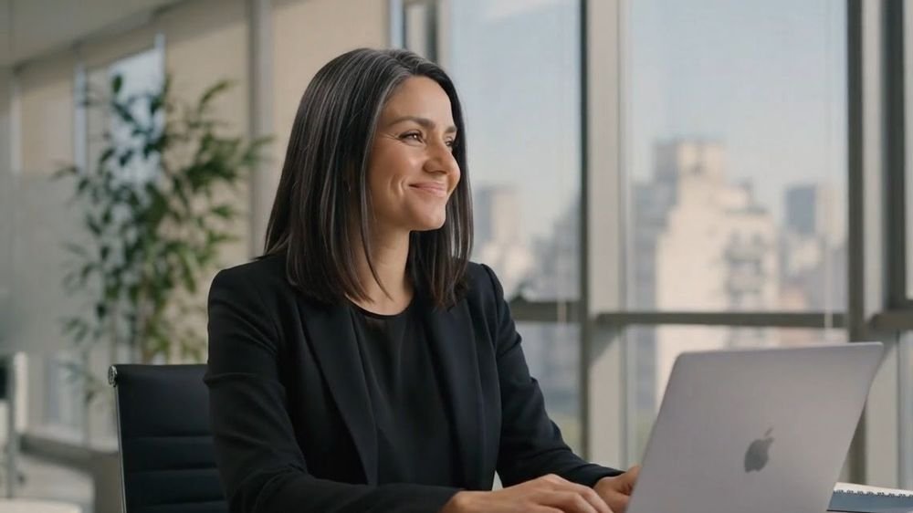 Vanesa Caputi trabajando como consultora en gestión del cambio